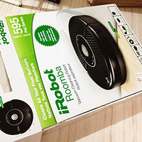 艾罗伯特Roomba 595  扫地机器人开箱晒物(本体|边刷|滤网|按钮|垃圾盒)