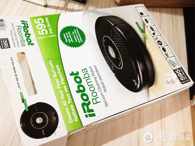 地面卫生好帮手——Irobot Roomba 595 扫地机器人