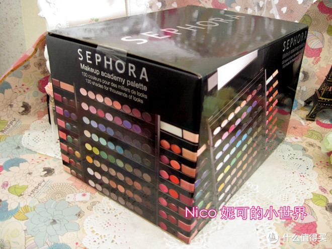 给你点颜色瞧瞧：sephora 绚彩阶梯彩妆盘