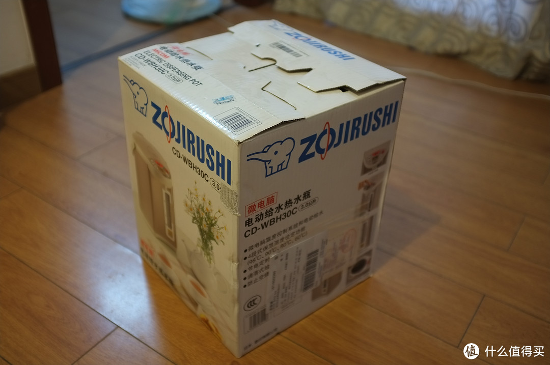 提升幸福感——ZOJIRUSHI 象印 CD-WBH30C-CT 电热水瓶 3L