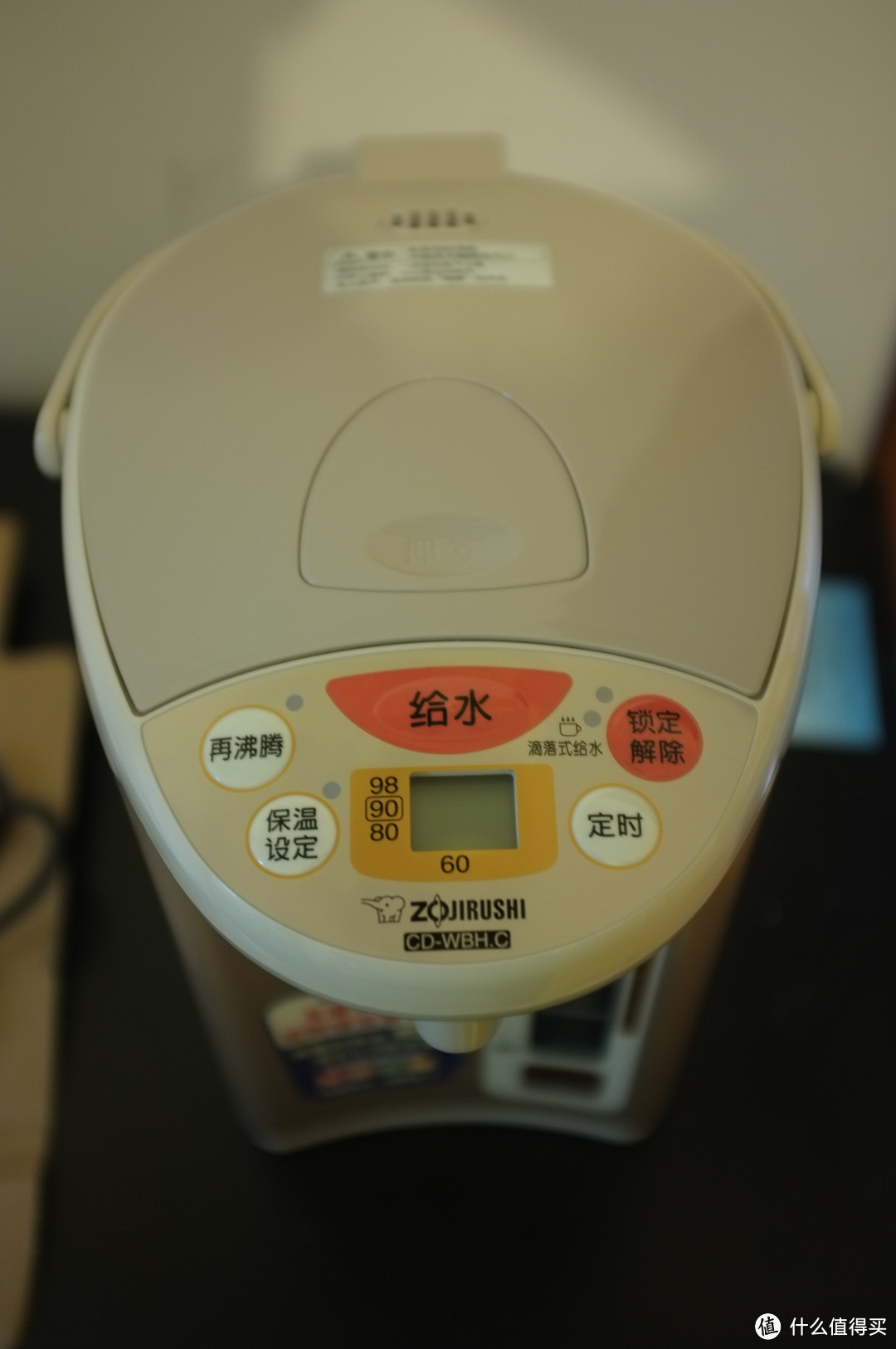 提升幸福感——ZOJIRUSHI 象印 CD-WBH30C-CT 电热水瓶 3L