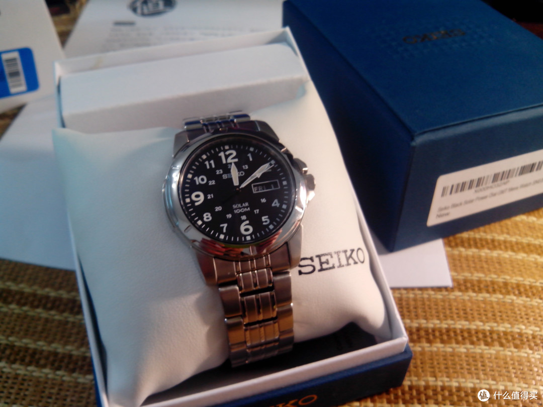 难以言表的幸福感:Seiko 精工 SNE095 男款光动能腕表