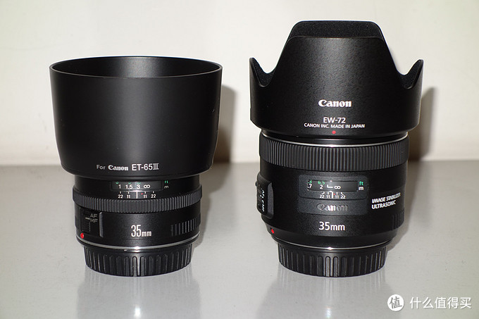 35mm的平衡 Canon 佳能ef 35mm F 2 Is Usm 单反镜头伪开箱 以及与老35mm F 2对比 镜头 什么值得买