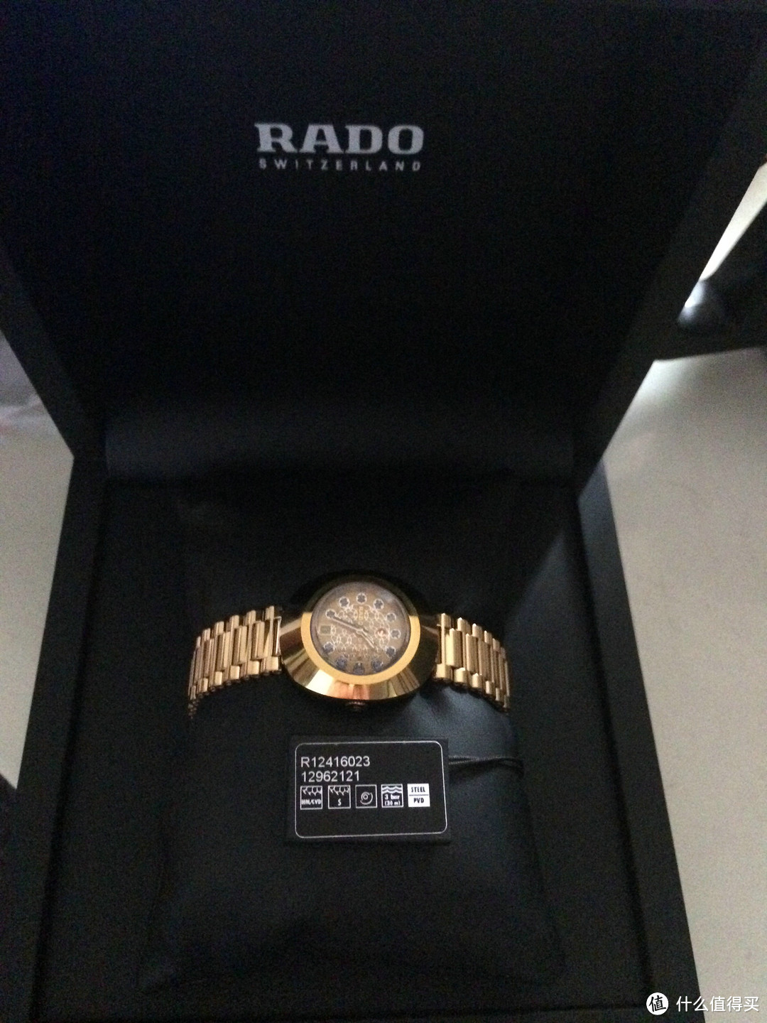 真·土豪金——RADO 雷达 Original 创始系列 R12416023 女士腕表
