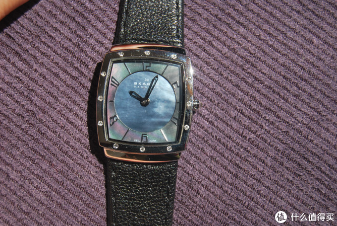 Seiko 精工 女款太阳能腕表 SUP112+SKAGEN 诗格恩 经典款腕表 O396XSSLB