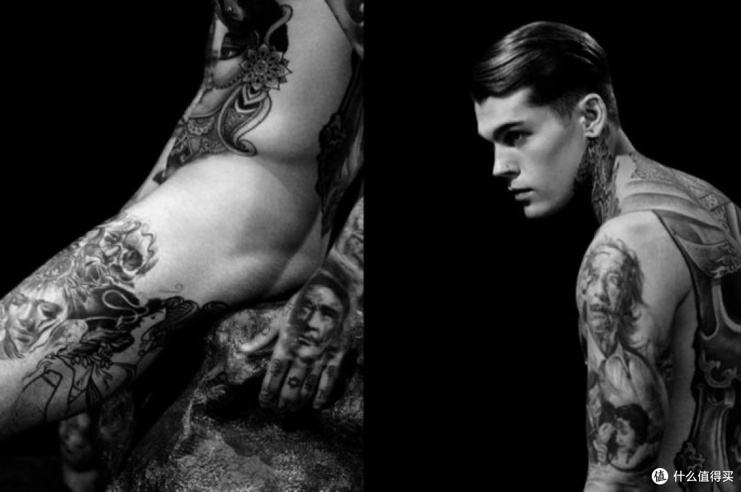 来看肌肉纹身男 Dior Homme 迪奥·桀傲发布2014春夏男装