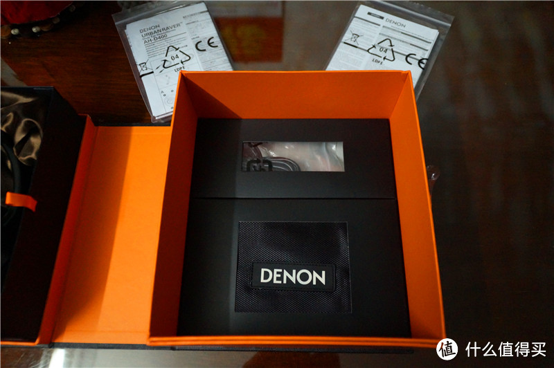 Denon 天龙 D400 头戴式耳机（LED灯圈、可换线）