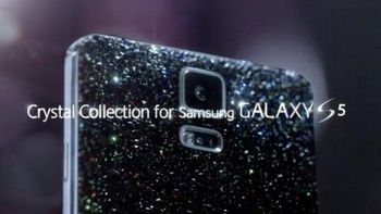 亮瞎双眼 施华洛世奇版 SAMSUNG 三星 Galaxy S5 本月上市