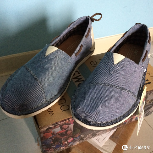 穿上此鞋，六根清净——TOMS CHAMBRAY BIMINI 男款休闲布鞋