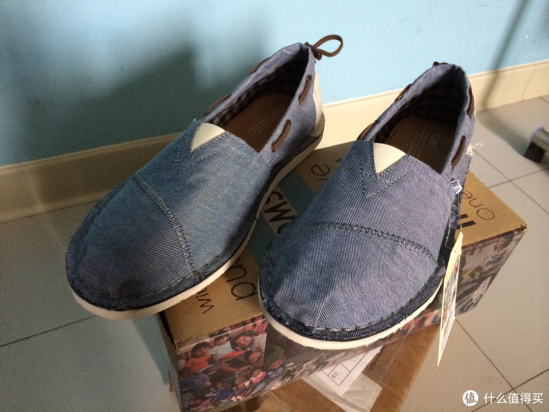 穿上此鞋，六根清净——TOMS CHAMBRAY BIMINI 男款休闲布鞋