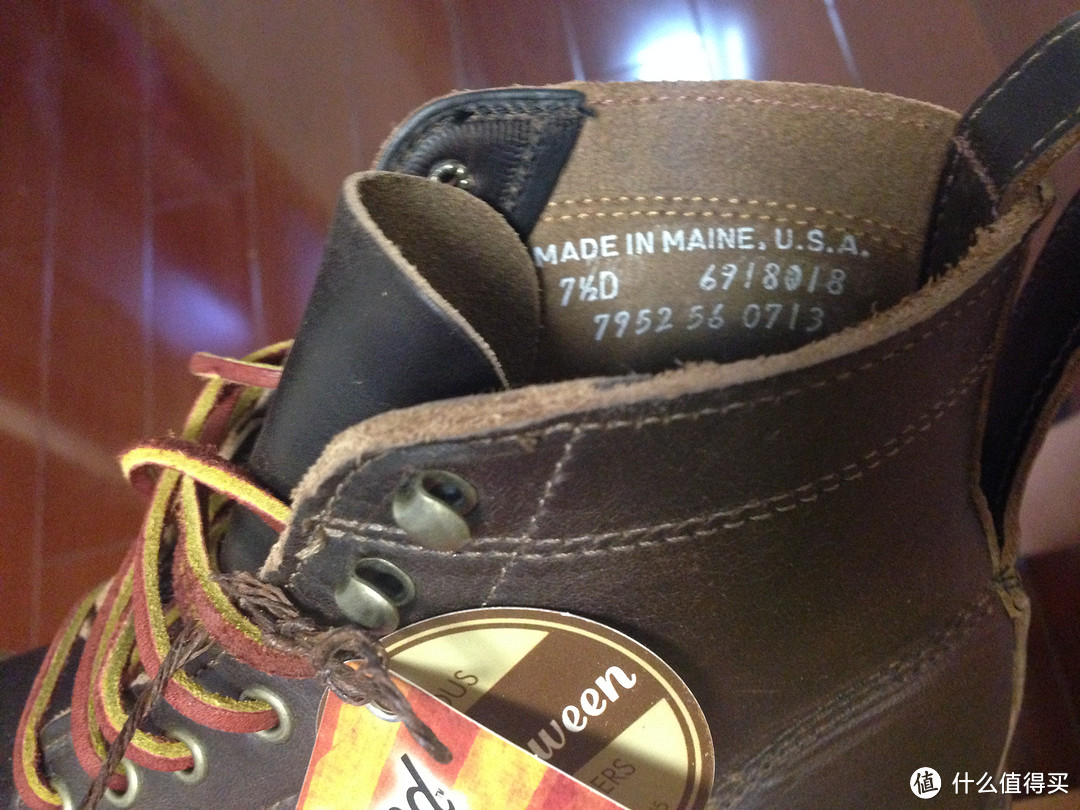 小众品牌：Eastland Made In Maine，Monroe USA Cap Toe 男靴