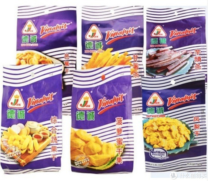 来自东南亚的休闲食品