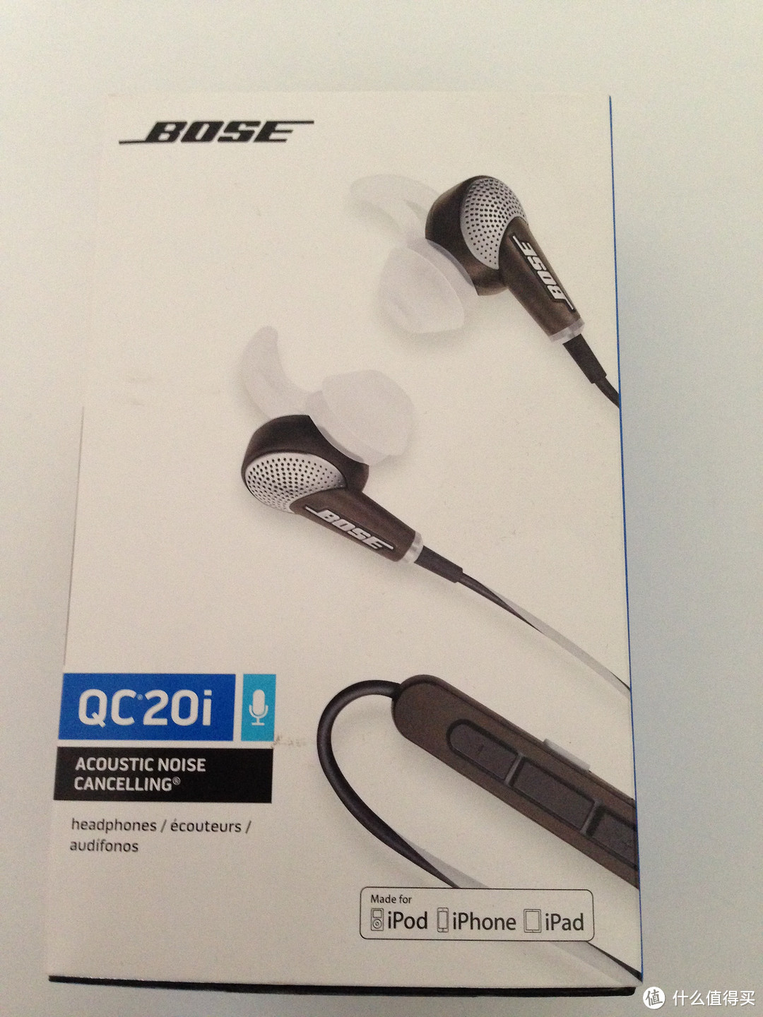 BOSE 博士 QuietComfort 20i QC20i 主动降噪 入耳式耳机 苹果线控版 — 让世界安静