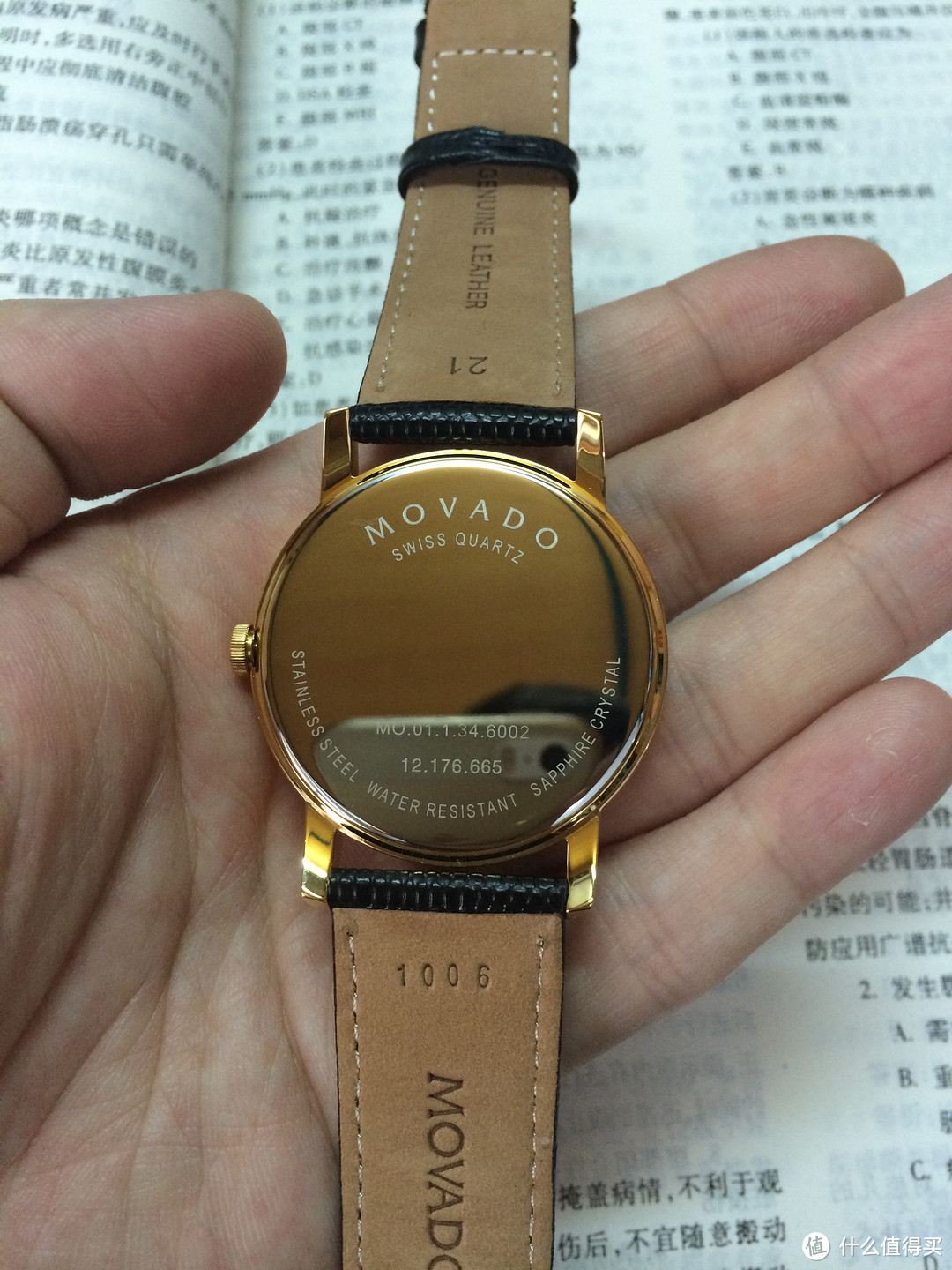 Movado 摩凡陀 Collection 博物馆系列 2100005 男士时尚腕表