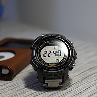 CASIO 卡西欧 PAW2000T-7CR 男款太阳能电波表 & Timex 天美时 T2P2669J 施华洛世奇水晶表带 时尚女表