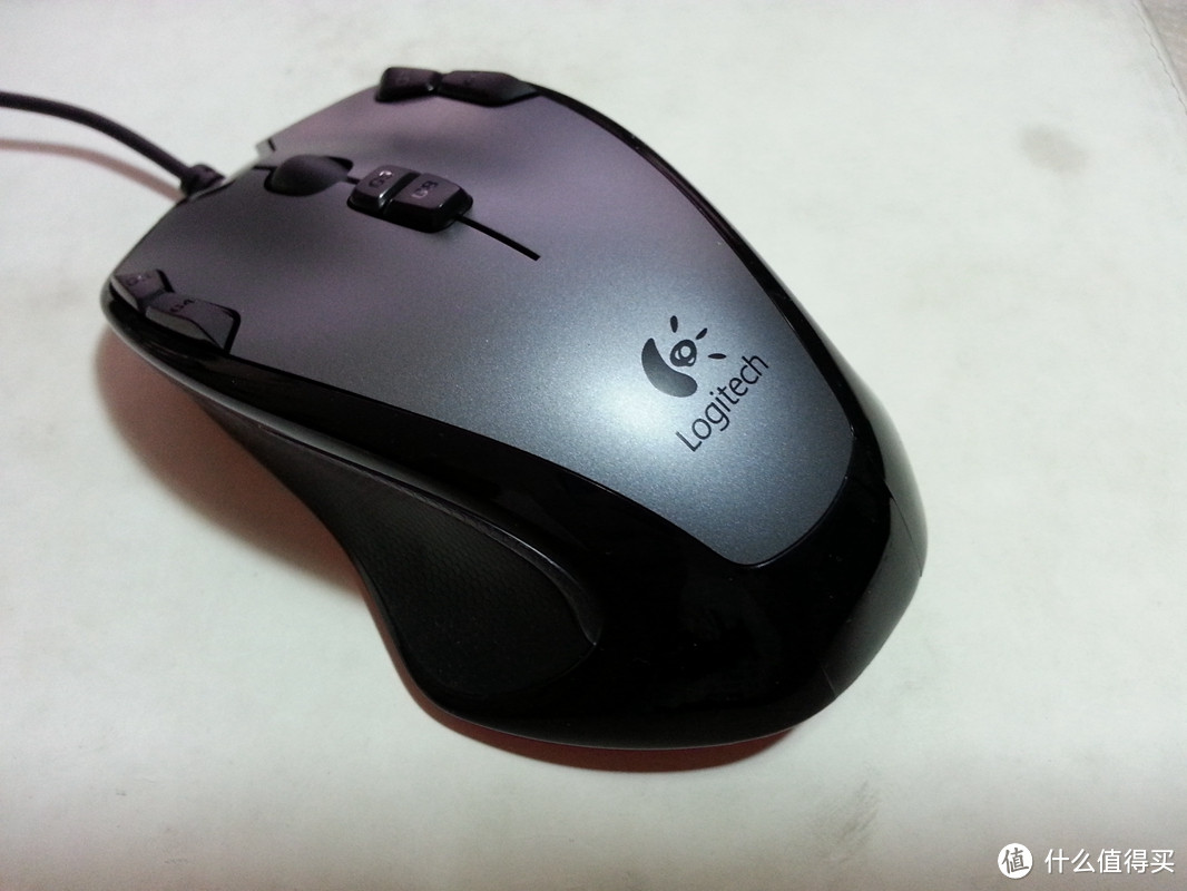 Logitech 罗技 G300 光电游戏鼠标 — 超多按键MMORPG好搭档