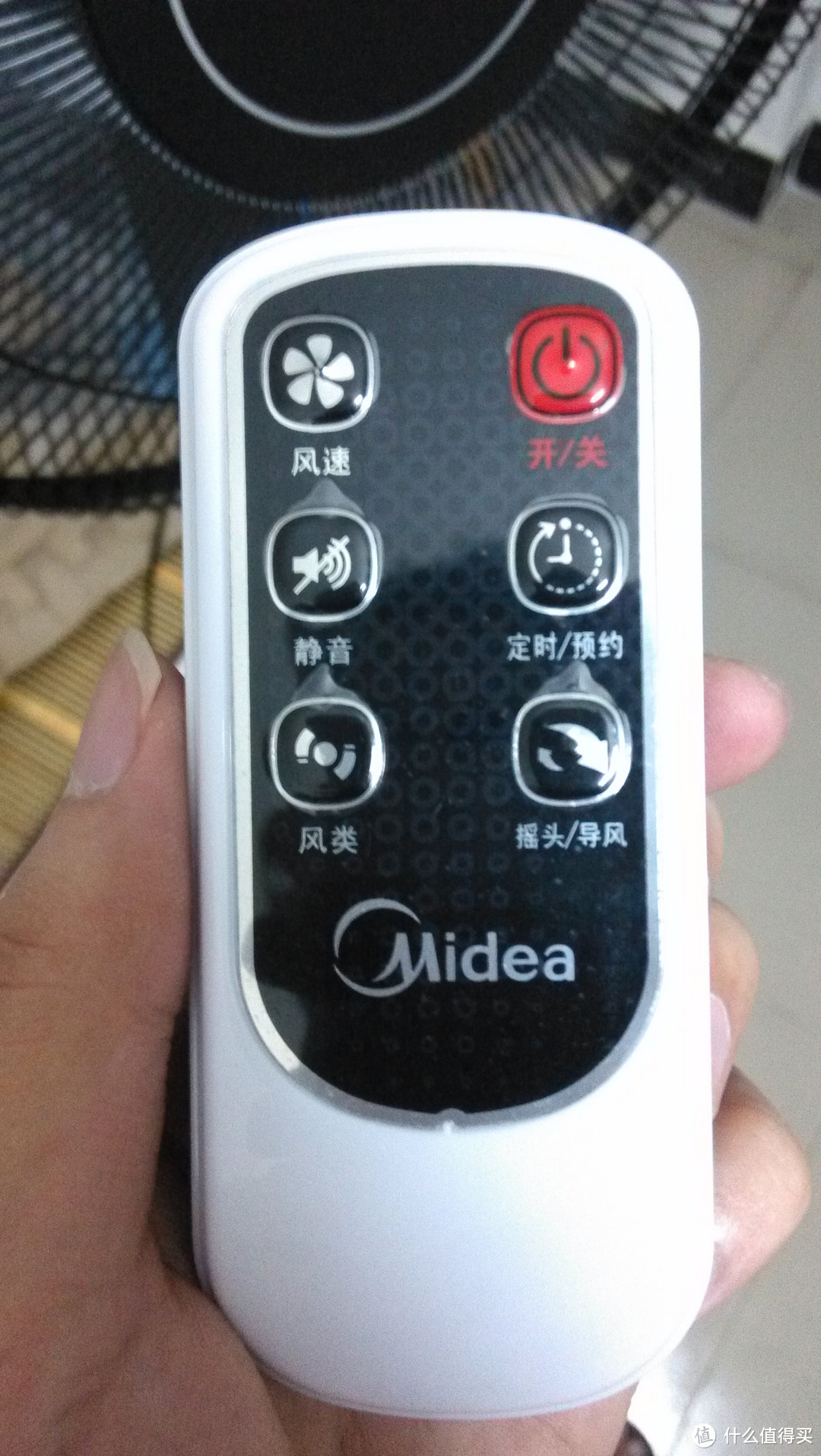 贴近生活当然值得晒：Midea 美的 FS40-13CR 遥控落地扇 附组装指导