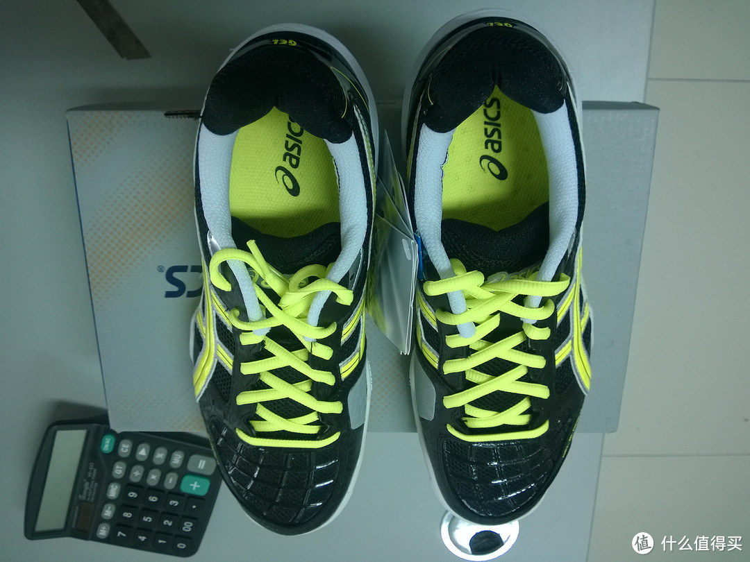 中亚入手 asics 亚瑟士 GEL-BLADE 4 R305N 男款羽毛球鞋，顺便晒薰风KH-31