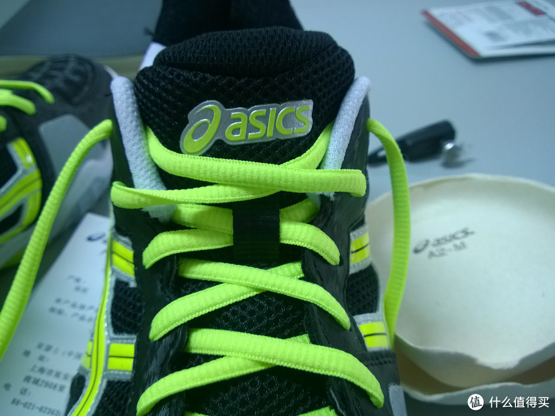 中亚入手 asics 亚瑟士 GEL-BLADE 4 R305N 男款羽毛球鞋，顺便晒薰风KH-31