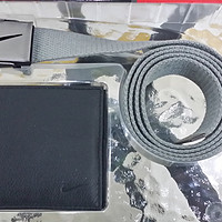 凑单品 NIKE 耐克 Web Belt/Wallet Combo 钱包+腰带套装