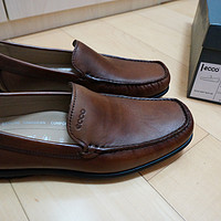 Rockport 乐步 Thru The Week Gore  一脚蹬男鞋 & ECCO 爱步 Soft Loafer 男款乐福鞋