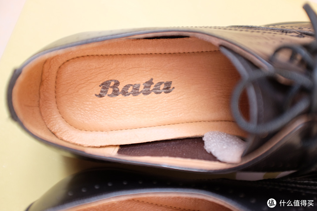 不知道是不是假洋品牌的 Bata 拔佳 男士雕花皮鞋 WYWA4Y04