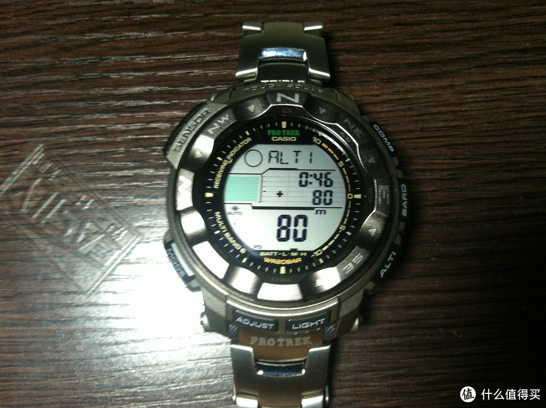 Casio 卡西欧 PRW2500T-7CR 男款登山腕表 选购历程