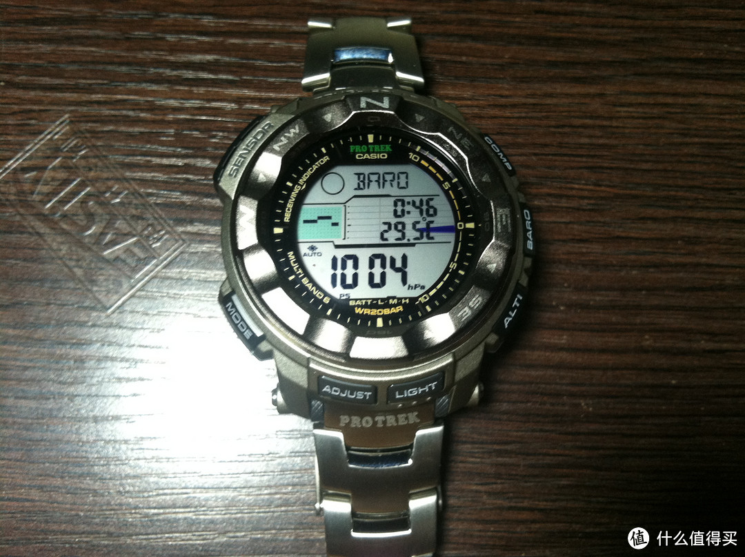 casio 卡西欧 prw2500t-7cr 男款登山腕表 选购历程