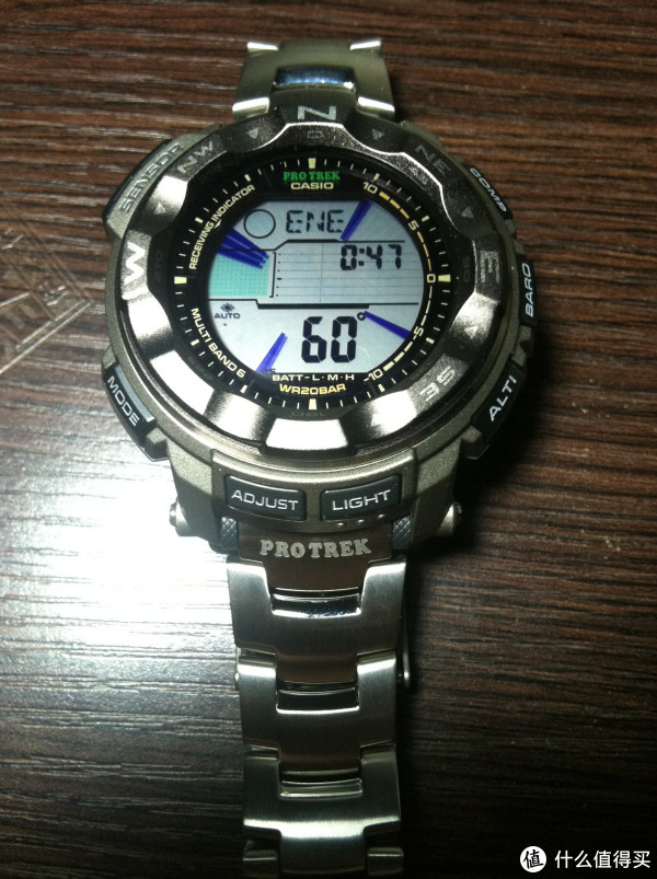 casio 卡西欧 prw2500t-7cr 男款登山腕表 选购历程