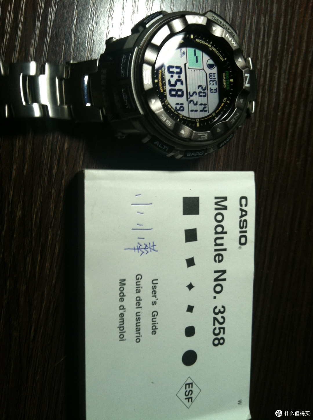 Casio 卡西欧 PRW2500T-7CR 男款登山腕表 选购历程