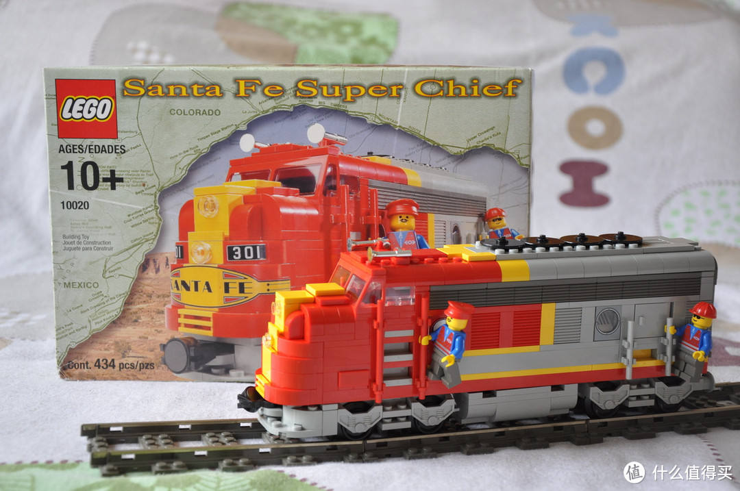 LEGO 乐高 10020 Train Santa Fe Super Chief 圣达菲火车