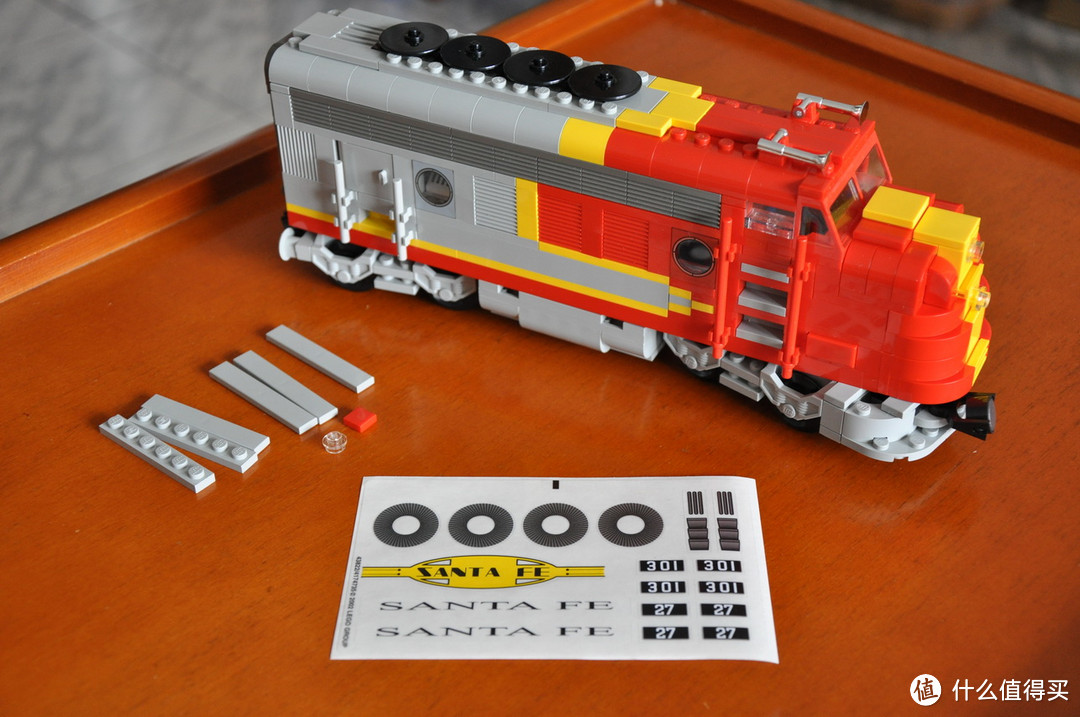 LEGO 乐高 10020 Train Santa Fe Super Chief 圣达菲火车