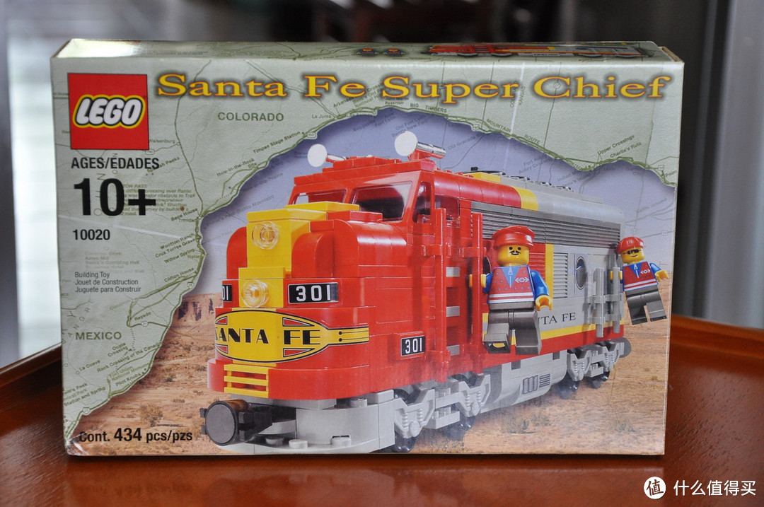 LEGO 乐高 10020 Train Santa Fe Super Chief 圣达菲火车