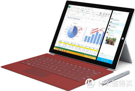 微软12寸Surface Pro 3平板发布