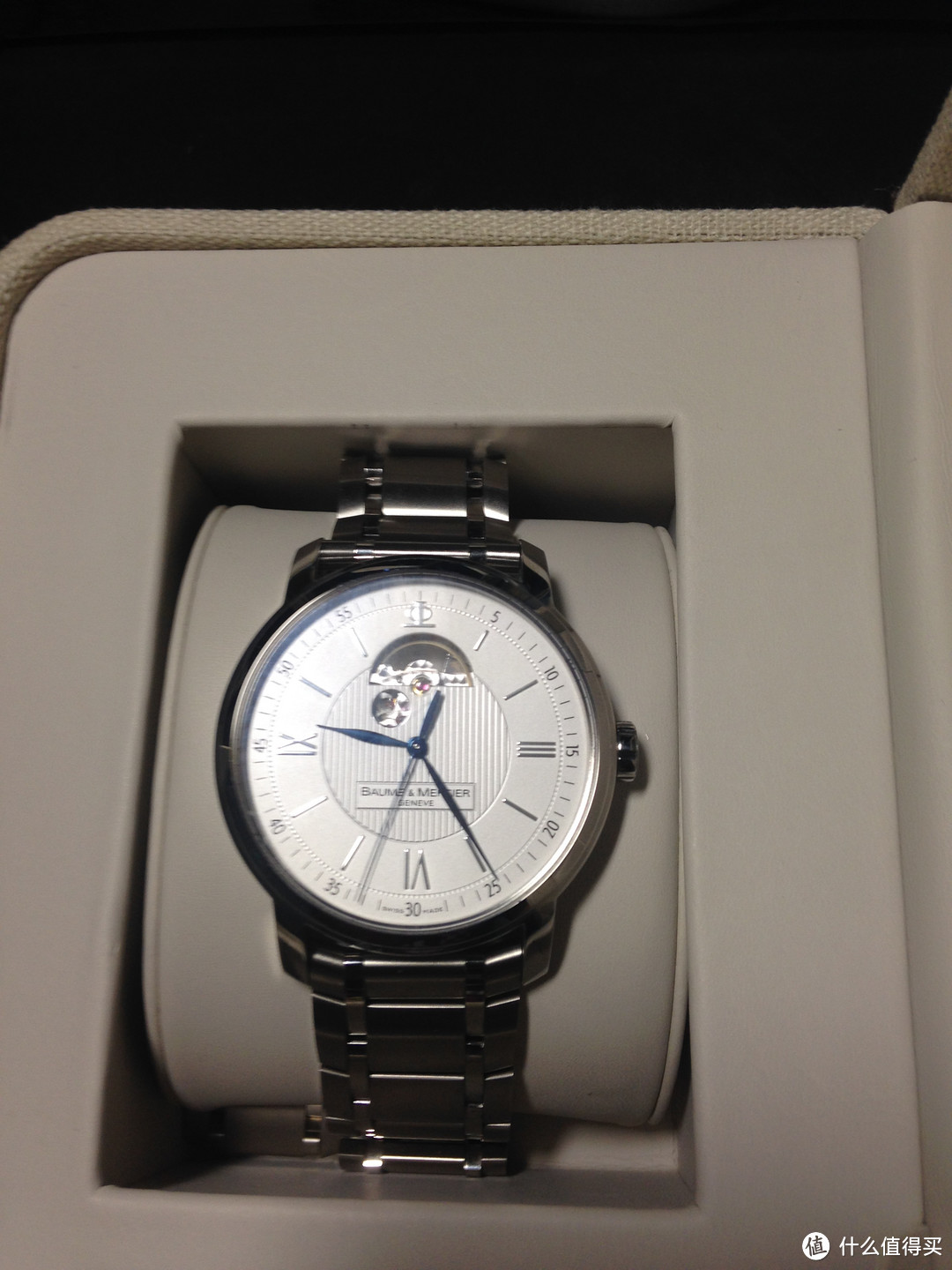 Baume&Mercier 名士 Classima 克莱斯麦系列 MOA08833 男款自动机械腕表