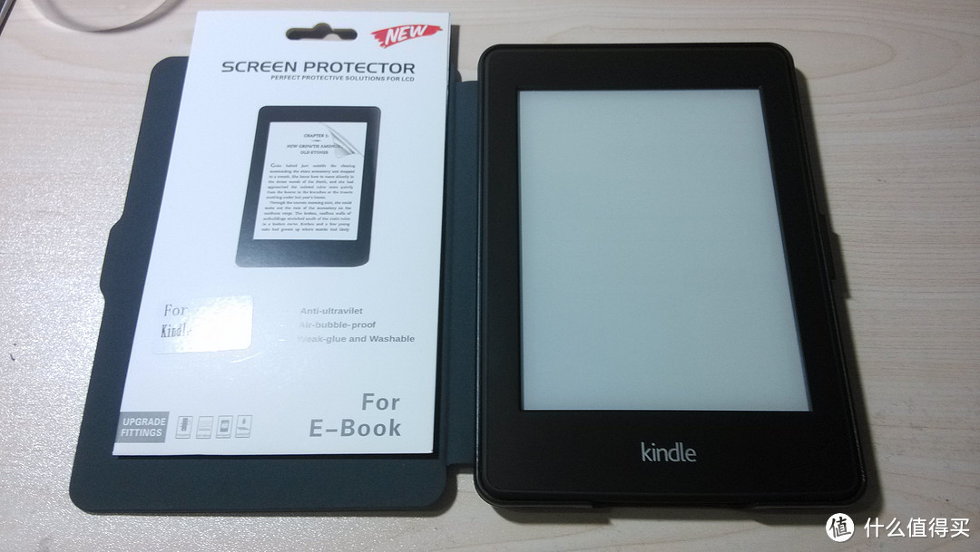 日版 Kindle PaperWhite 2 电子书阅读器 & 柏图 纤薄保护套