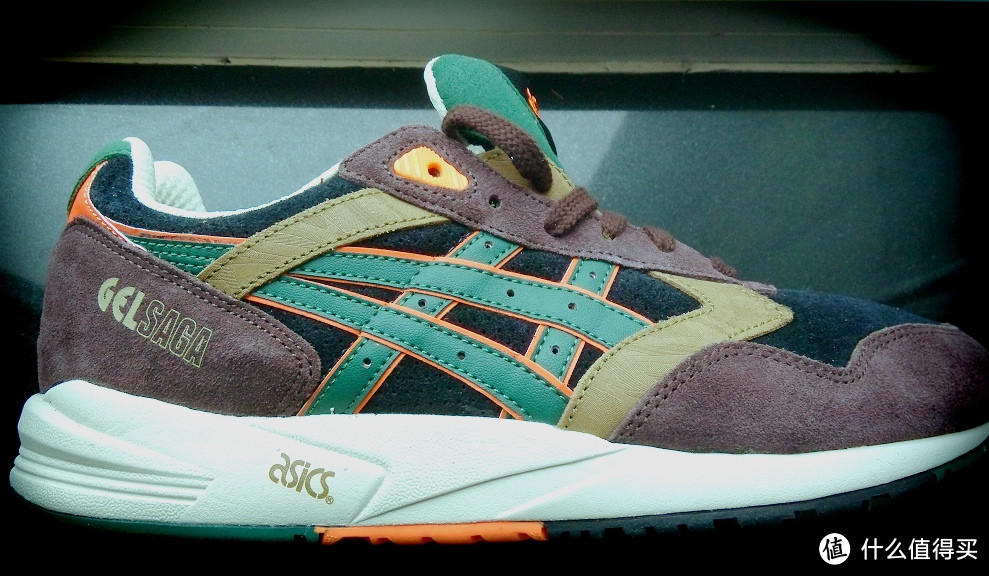 ASICS 亚瑟士 GEl-SAGA 复刻版 休闲运动鞋 巧克力配色 H303L-9005