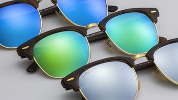 Ray·Ban 雷朋 RB3016 CLUBMASTER 系列新增夏季炫彩色