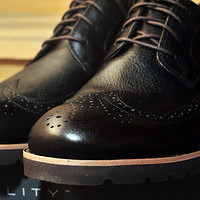 Rockport 乐步 Ledge Hill Wing Tip 男款雕花皮鞋