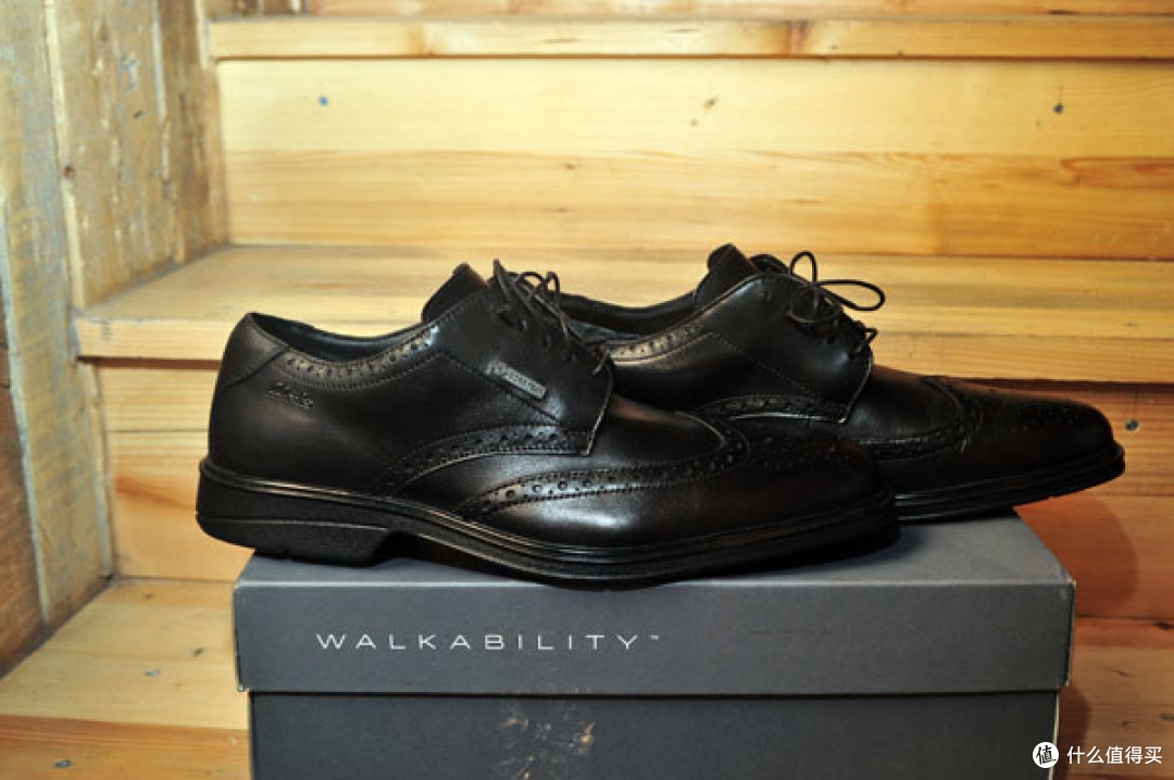 Rockport 乐步 Ledge Hill Wing Tip 男款雕花皮鞋