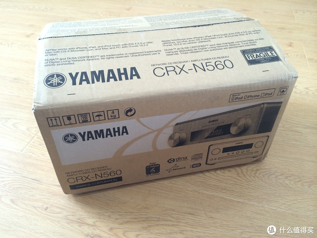 YAMAHA 雅马哈 MCR-N560 桌面多媒体音箱