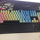 彩虹大变身：CHERRY 樱桃 MX-Board 3.0 黑色红轴 机械键盘 改彩虹键帽