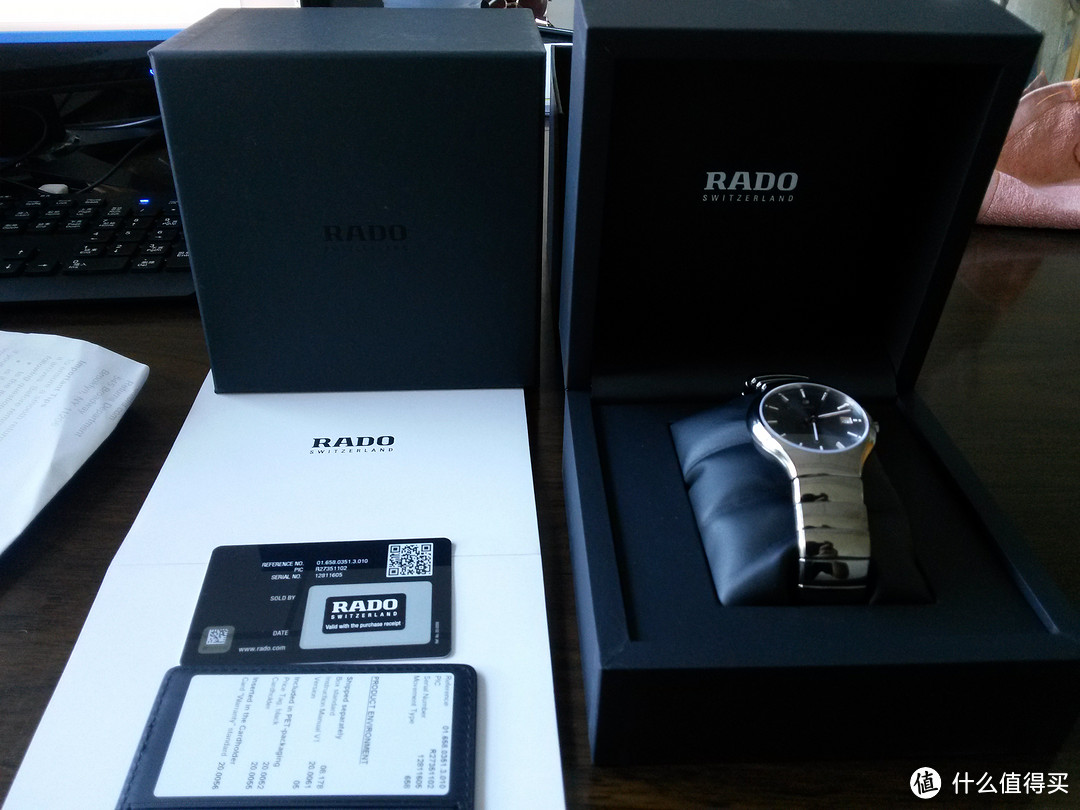 RADO 雷达 True 真系列 R27351102 男士机械腕表