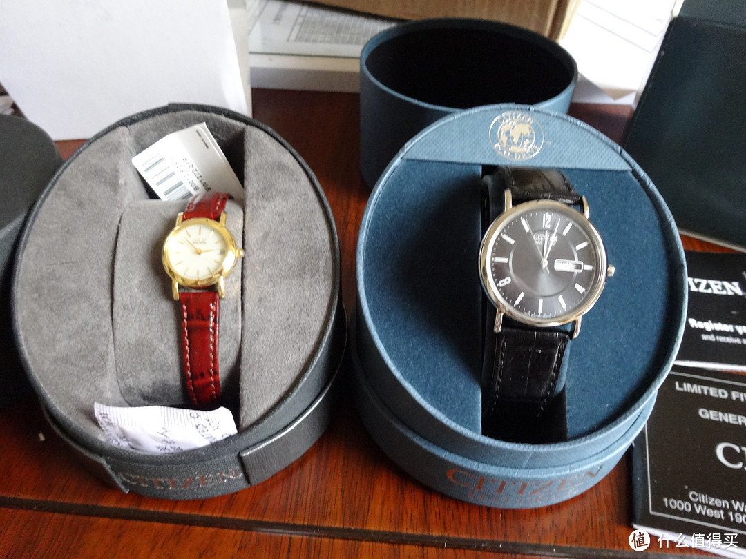 被自用的父亲节礼物：Citizen 西铁城 Black Dial BM8240-03E 男款腕表 & EW1272-01P 光动能女表