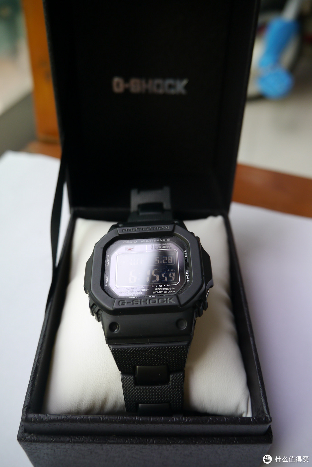 日淘 CASIO 卡西欧 G-SHOCK系列  6局电波男士腕表 GW-M5610BC-1JF