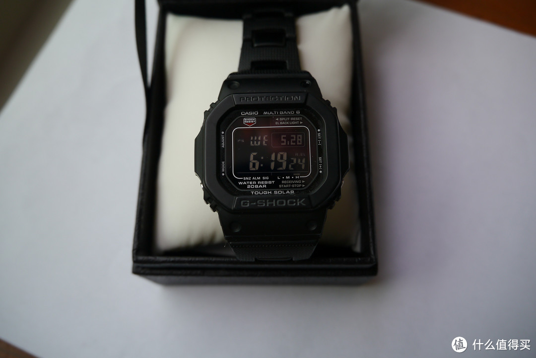 日淘 CASIO 卡西欧 G-SHOCK系列  6局电波男士腕表 GW-M5610BC-1JF