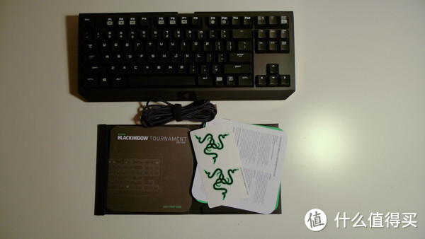 Razer 雷蛇 BlackWidow 黑寡妇蜘蛛竞技版2014 绿轴机械键盘