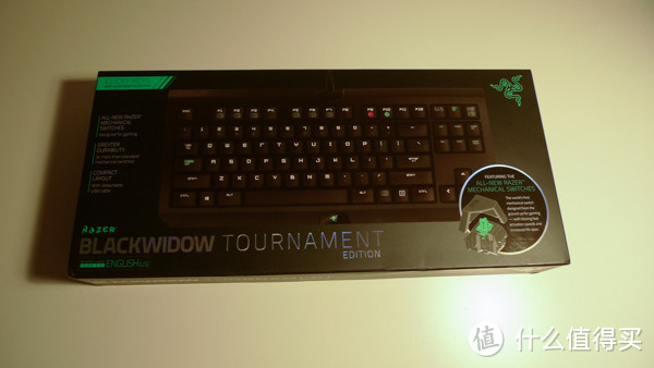 Razer 雷蛇 BlackWidow 黑寡妇蜘蛛竞技版2014 绿轴机械键盘