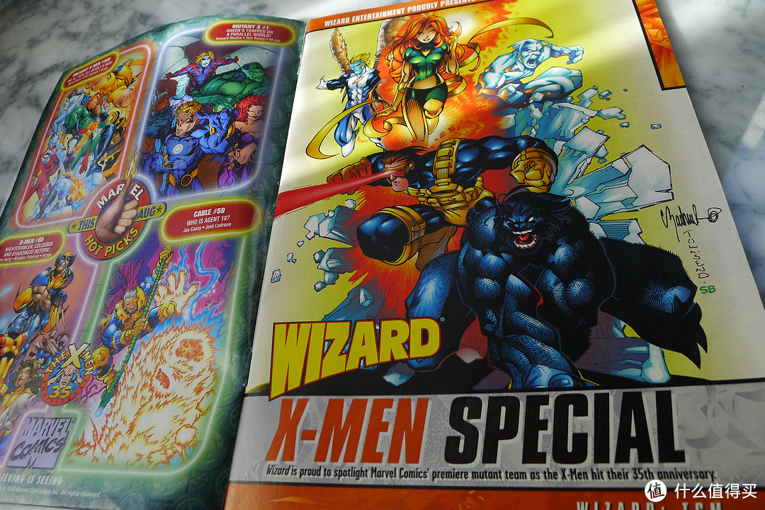 美帝带回的 《X-MEN  X战警》35周年特别版杂志