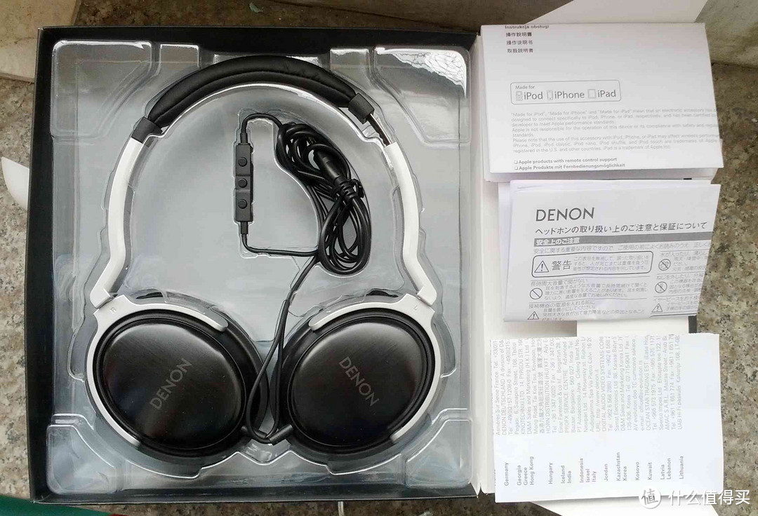 ebay海淘 DENON 天龙 AH-D510R 头戴式耳机